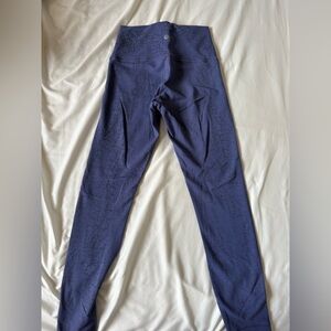 lululemon athletica blue with crackle design leggings